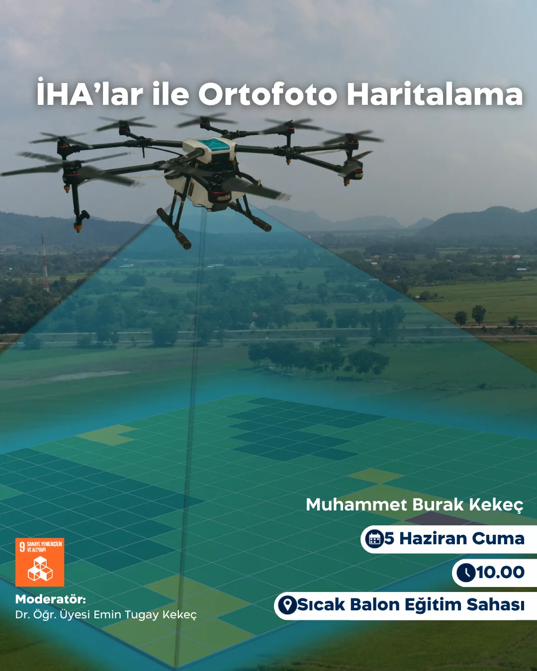 İHA’lar ile Ortofoto Haritalama