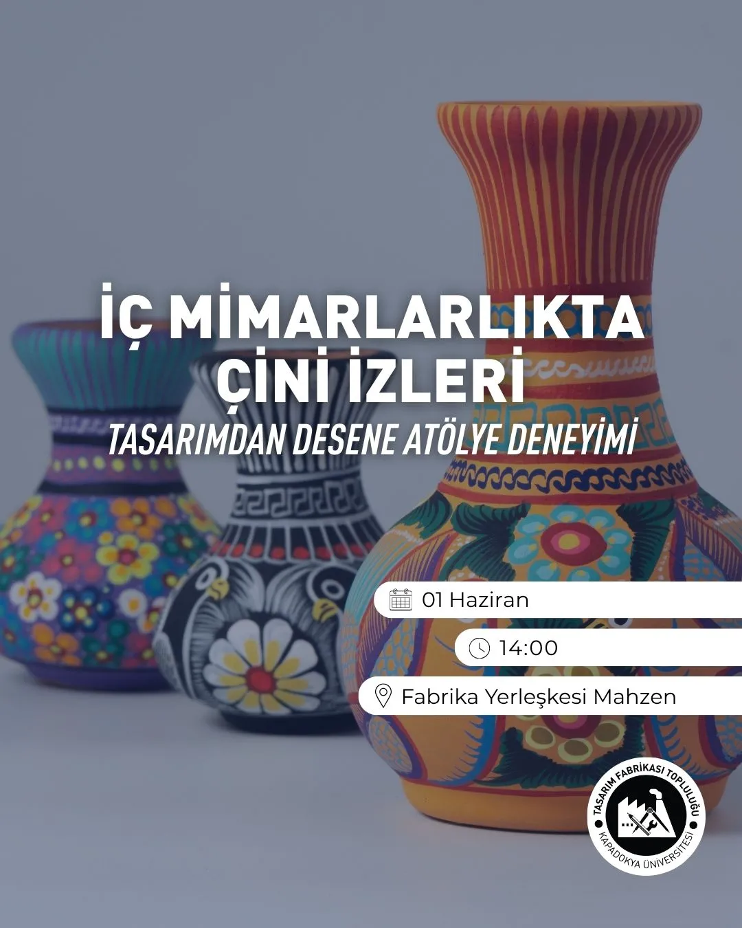 İç Mimarlıkta Çini İzleri Tasarımdan Desene Atölye Deneyimi 