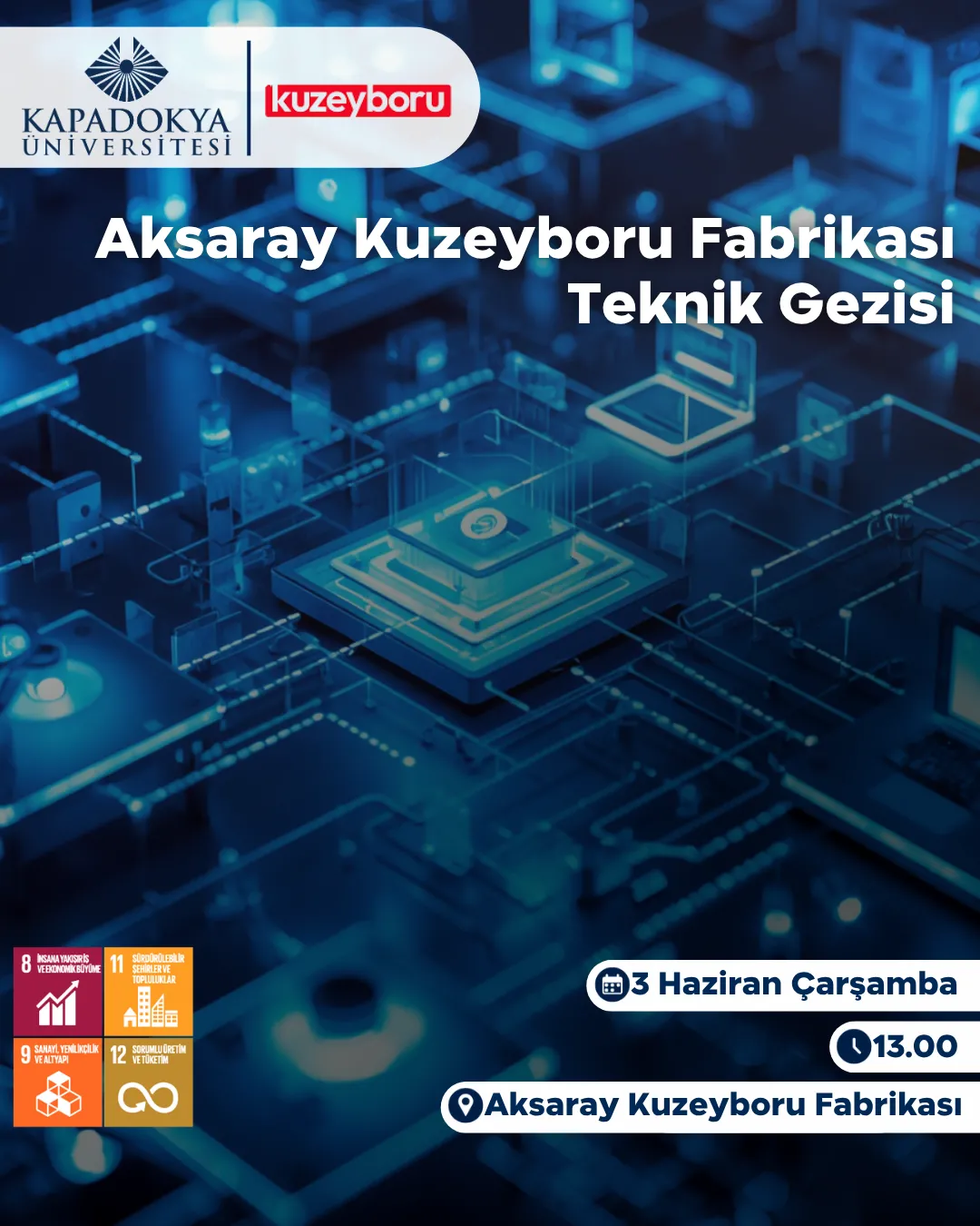 Aksaray Kuzeyboru Fabrikası Teknik Gezisi