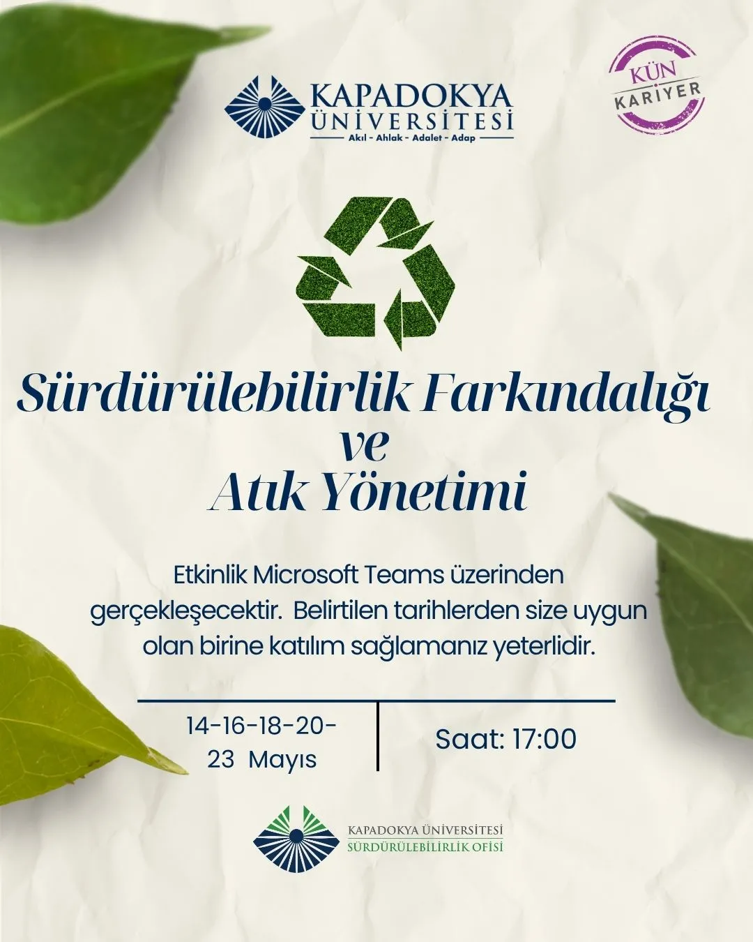 Sürdürülebilirlik Farkındalığı ve Atık Yönetimi