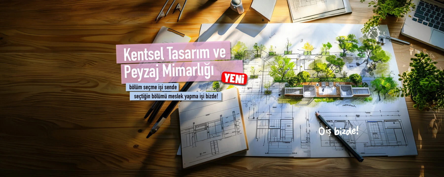 Kentsel Tasarım ve Peyzaj Mimarlığı Hero